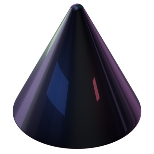 Cone 3D image